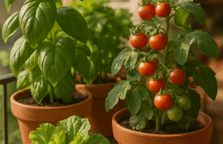 Horta em Casa: Cultive Alimentos Frescos e Saudáveis Agora!