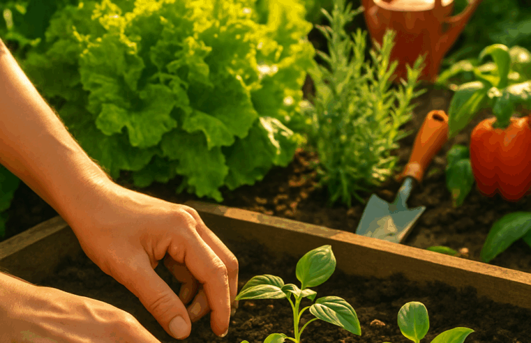 Sua Horta, Seu Jardim: Guia Completo para Plantio e Colheita