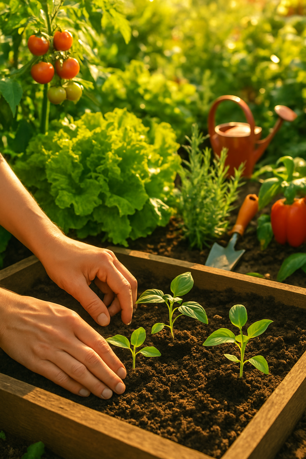 Sua Horta, Seu Jardim: Guia Completo para Plantio e Colheita