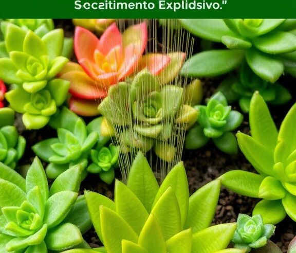 Fertilização de Suculentas: Guia Completo para um Crescimento Explosivo