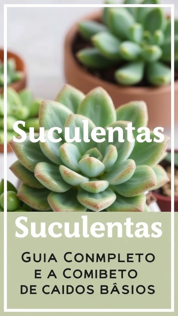 Suculentas para Iniciantes: Guia Completo de Cuidados Básicos