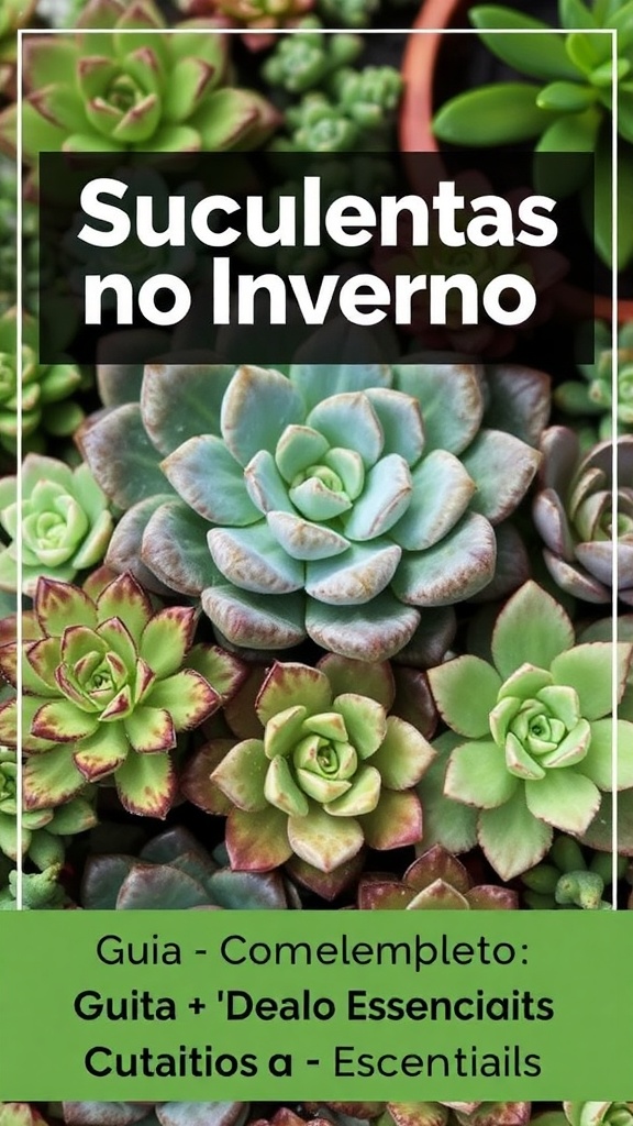Suculentas no Inverno: Guia Completo de Cuidados Essenciais