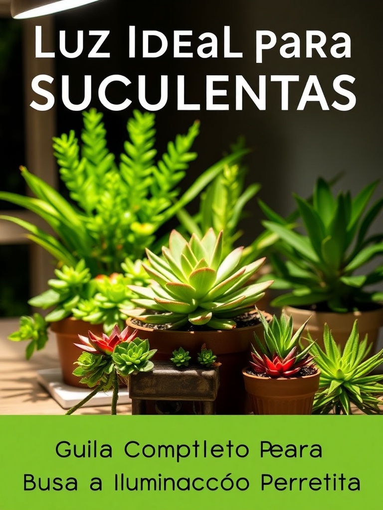 Luz Ideal para Suculentas: Guia Completo para uma Iluminação Perfeita