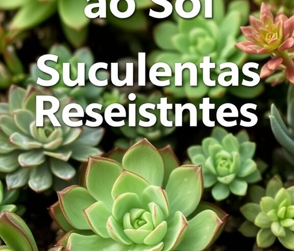 Suculentas Resistentes ao Sol: Guia Completo para Jardins Radiantes