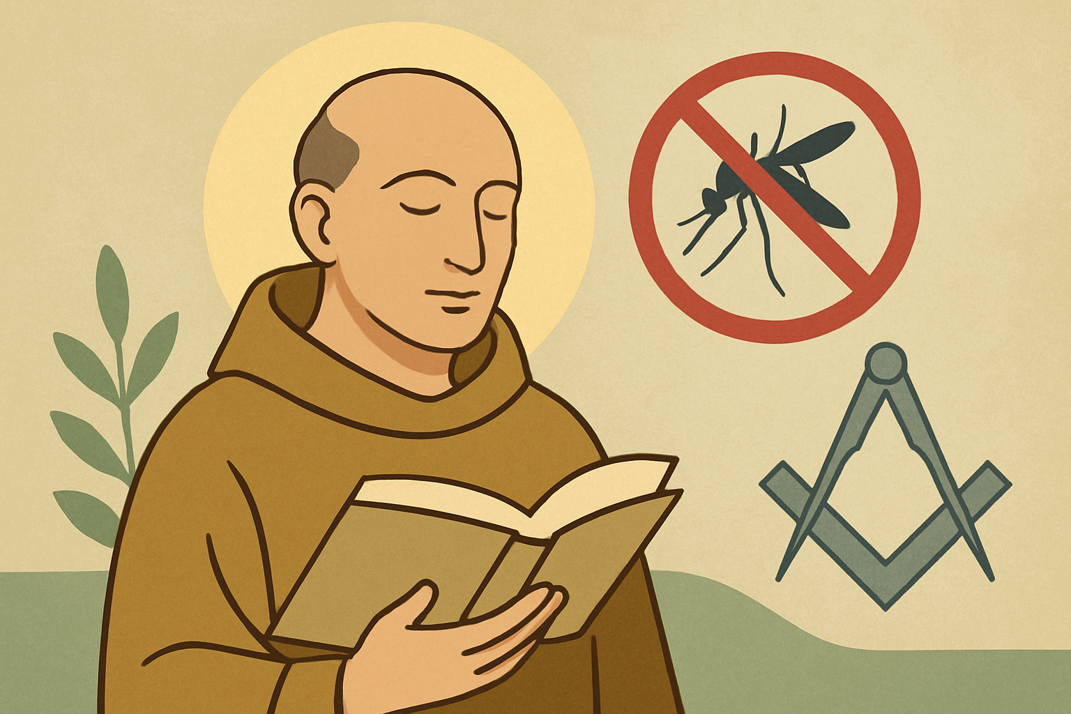 20 de Agosto: Uma Data de Fé, Saúde e Fraternidade – Celebrando São Bernardo, a Luta Contra Mosquitos e os Maçons