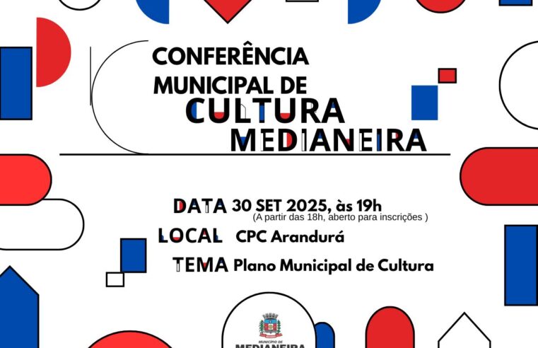 Conferência Municipal de Cultura em Medianeira dia 30/09