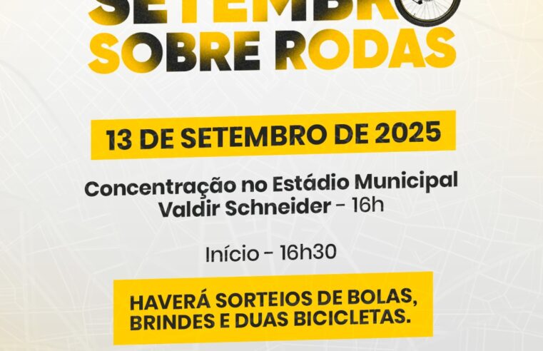 Agita Rondon 2025: Setembro Sobre Rodas acontece em 13 de setembro