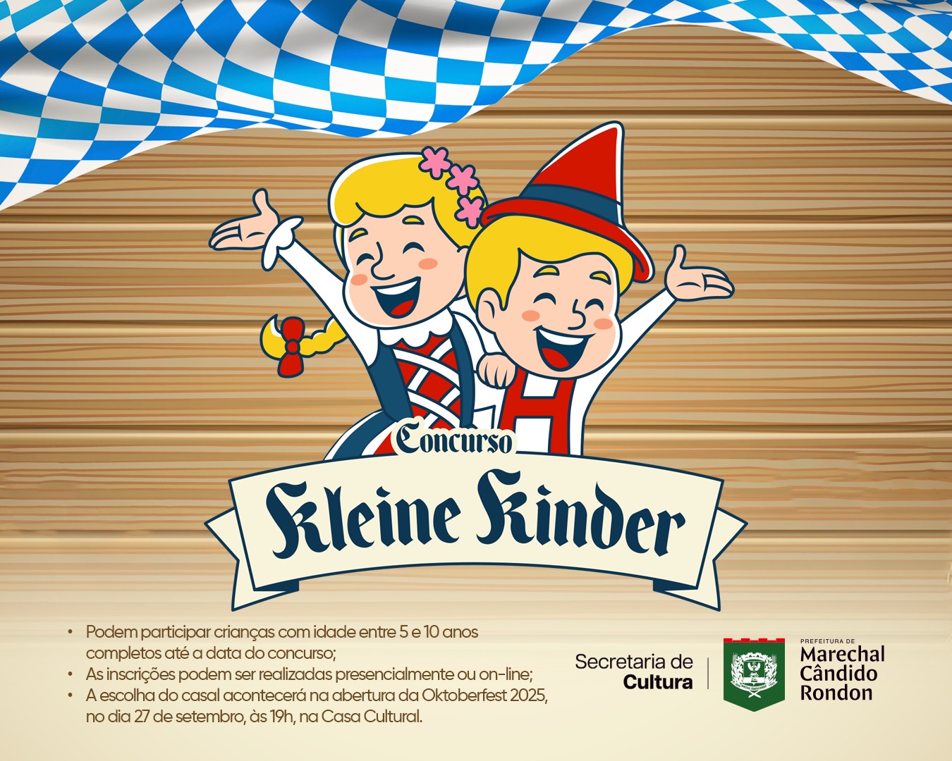 Inscrições abertas para concursos da 35ª Oktoberfest de Marechal Cândido Rondon