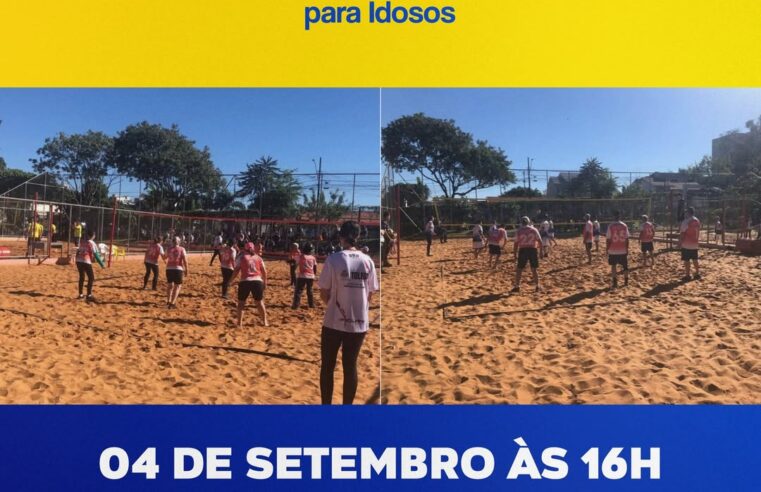 Itaipulândia promove 1º Campeonato de Vôlei de Praia para Idosos