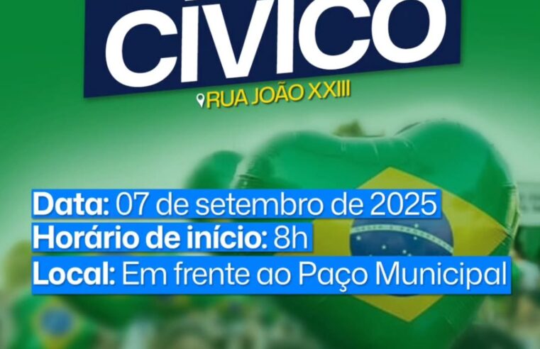Santa Terezinha de Itaipu celebra o Dia da Independência com desfile cívico