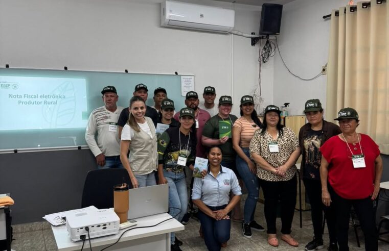 Curso de Nota Fiscal Eletrônica capacita pescadores em Guaíra