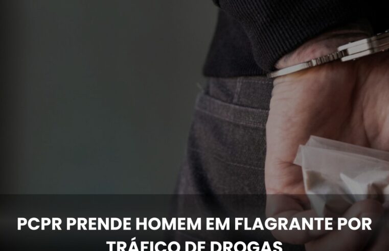 Homem é preso em flagrante por tráfico de drogas em Foz do Iguaçu