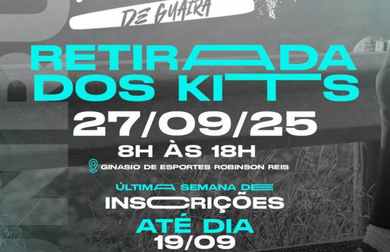 3ª Meia Maratona de Guaíra: retirada de kits será em 27 de setembro