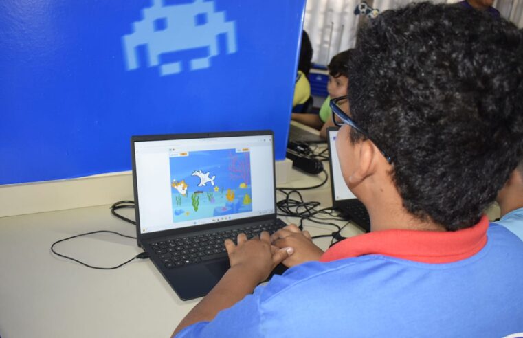 Guaíra celebra primeiro mês do CMAKER com projeto de jogos educativos