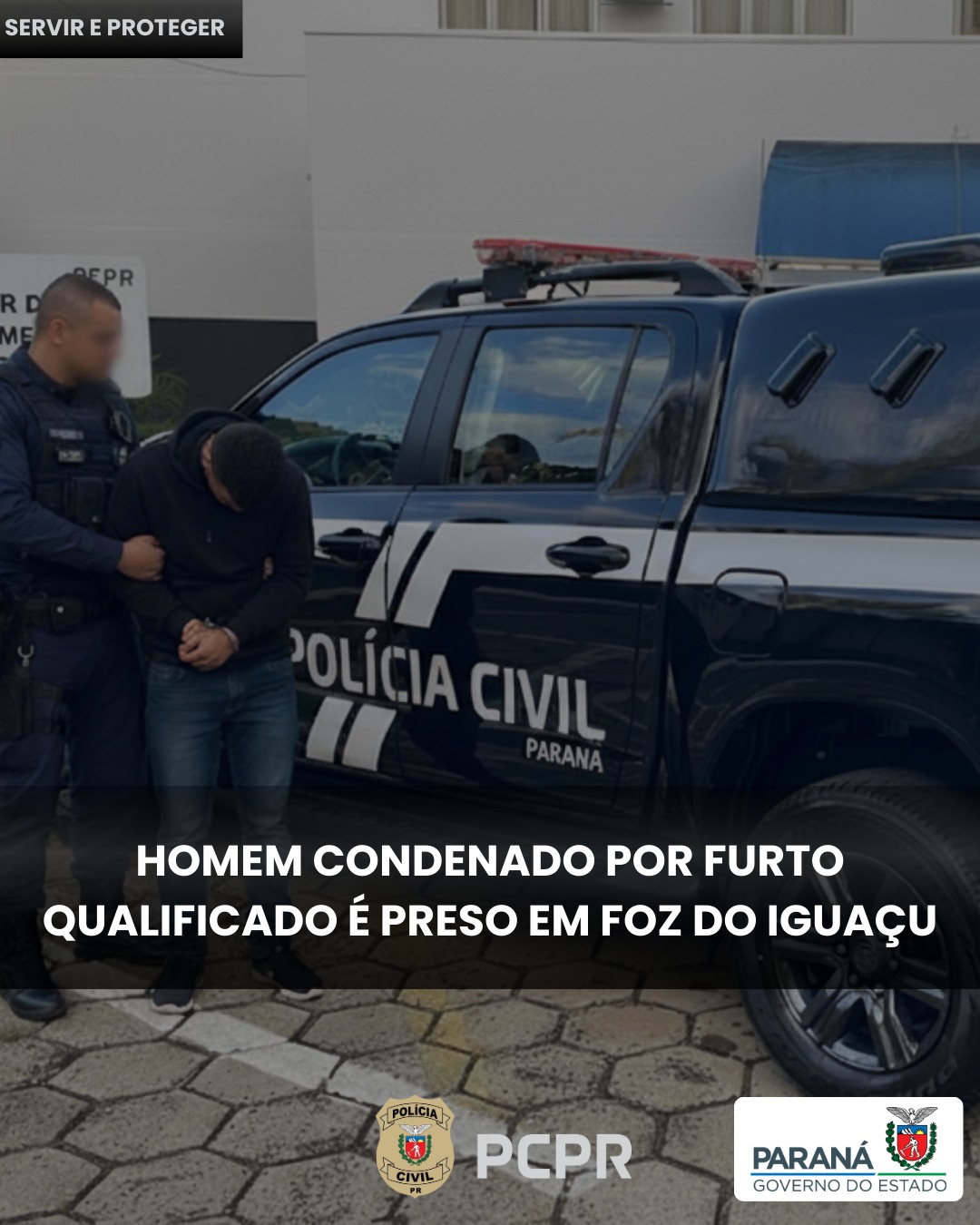 Homem é preso em Foz do Iguaçu por furto qualificado