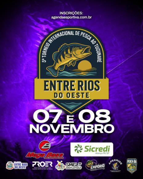 5º Torneio Internacional de Pesca ao Tucunaré em Entre Rios do Oeste