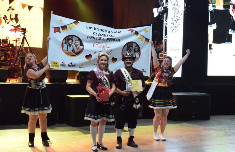 Oktoberfest 2025: Casal Fritz e Frida é eleito em Marechal Rondon