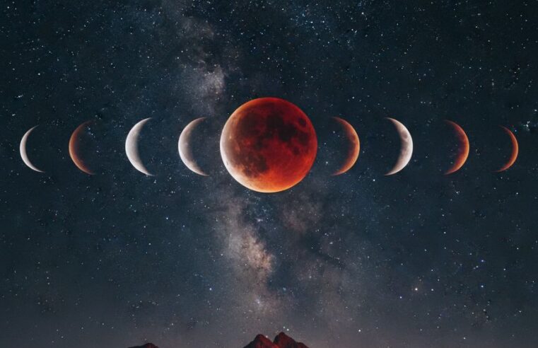 Eclipse Lunar Total: Como a Lua de Sangue Surge no Céu