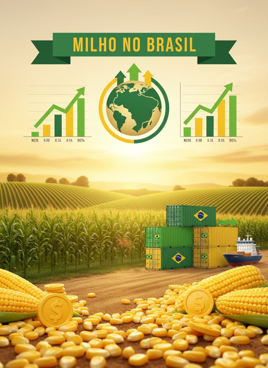 Por que o milho é tão importante para a economia do Brasil