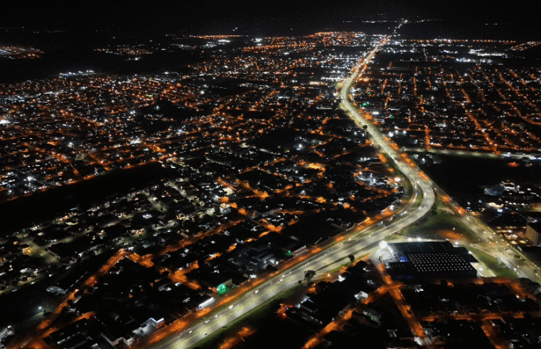 EPR Iguaçu requalifica iluminação e melhora segurança em Foz do Iguaçu