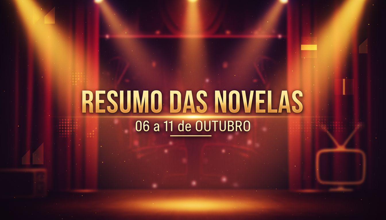 Resumo dos capítulos das novelas de 06 a 11 de outubro