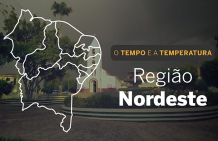 Previsão do tempo Nordeste – 16 de setembro com chuvas isoladas