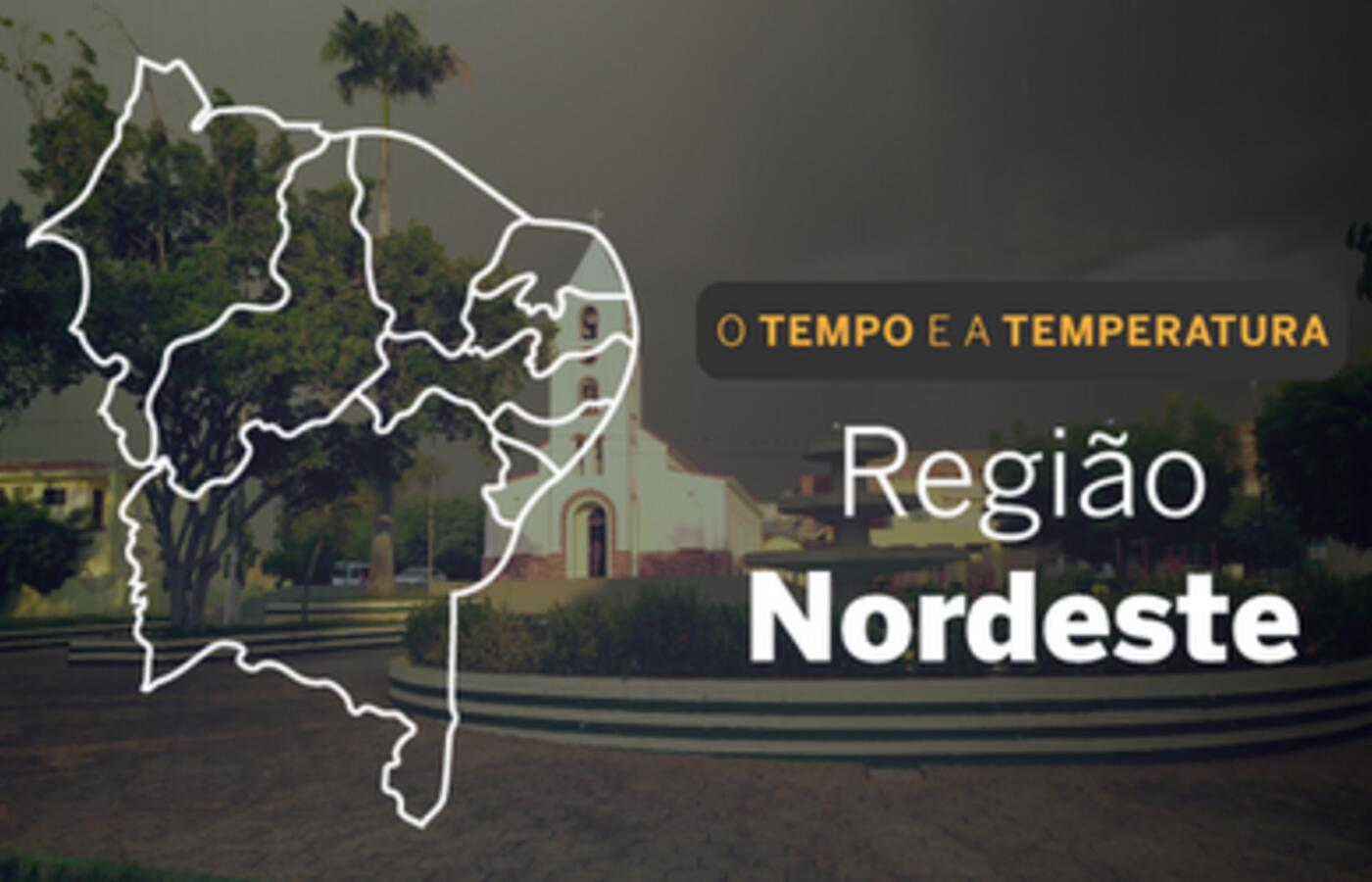 Previsão do tempo Nordeste 12/09: chuvas no litoral e calor no interior