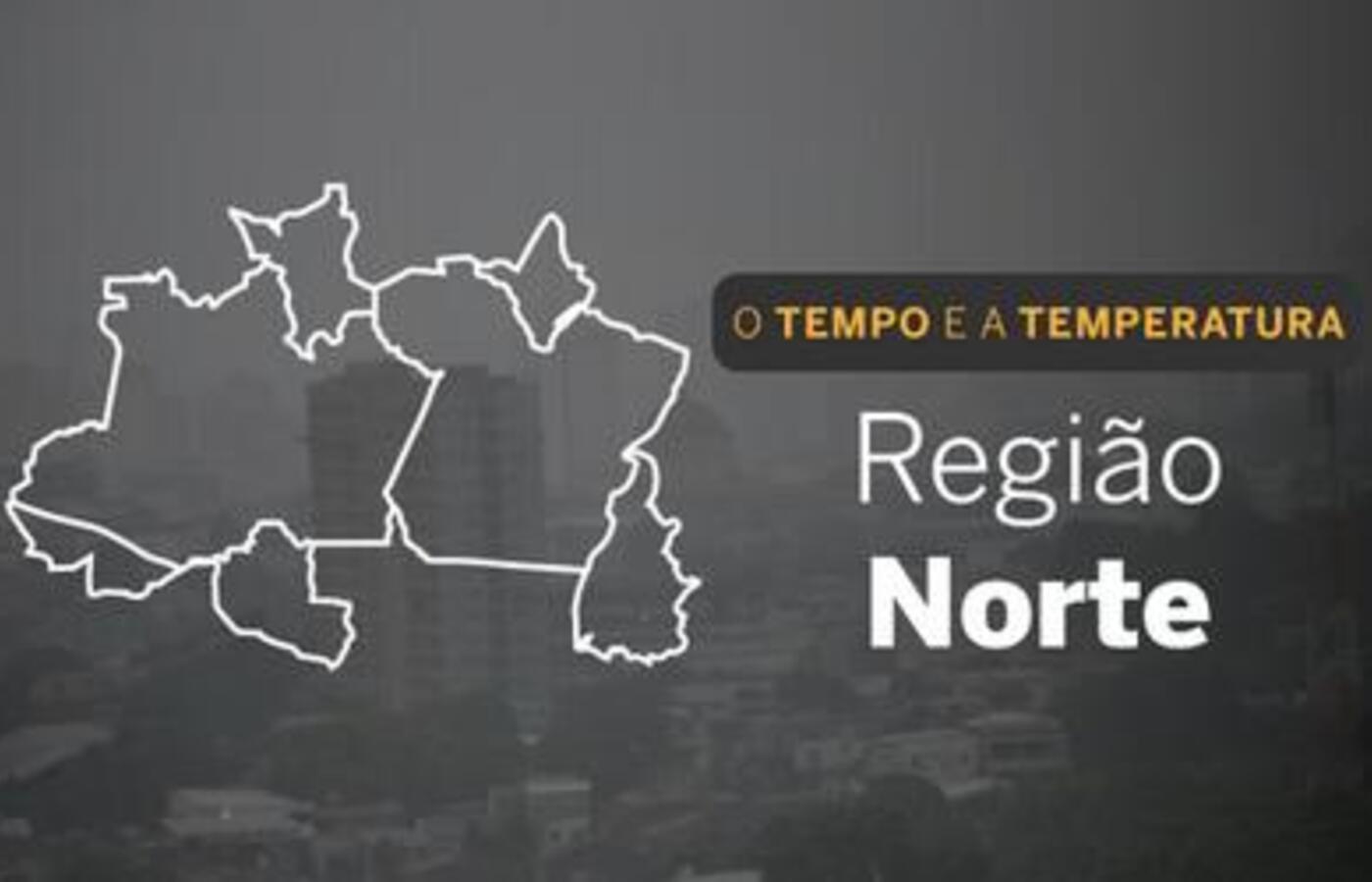 Previsão do tempo Norte: chuva intensa em boa parte da região nesta terça (2)
