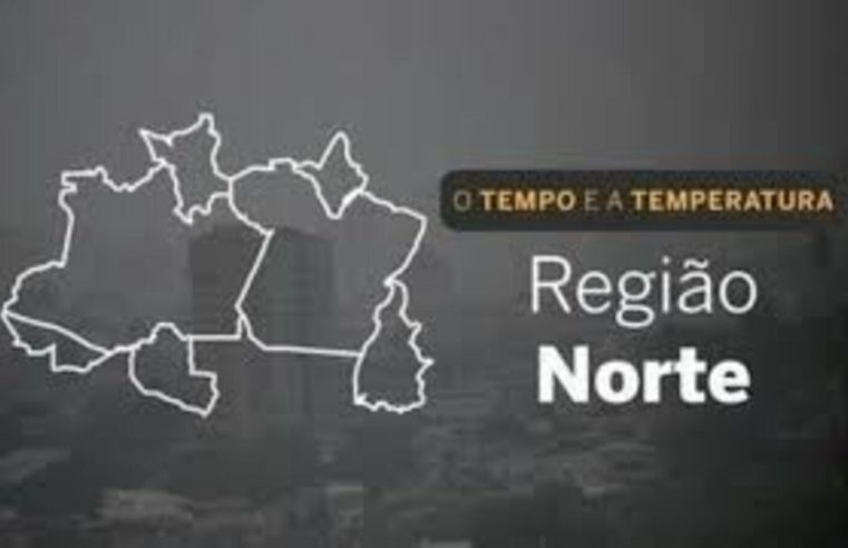 Previsão do tempo Norte: alerta de chuvas intensas