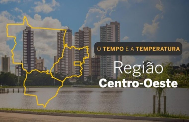 Previsão do tempo sábado (6) no Centro-Oeste indica queda de temperatura