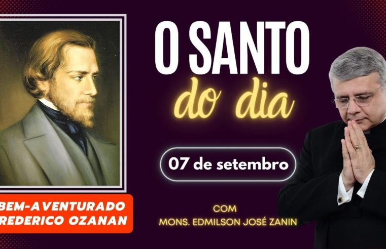 Santo do Dia 07/09: Bem-Aventurado Frederico Ozanam