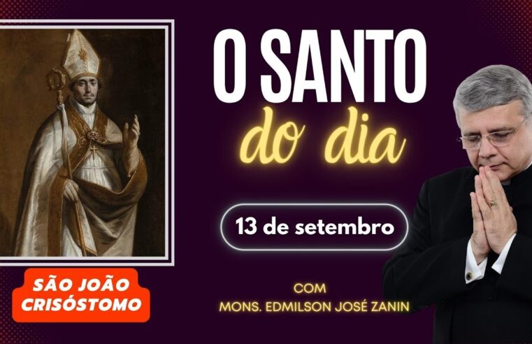 Santo do Dia 13/09 – São João Crisóstomo
