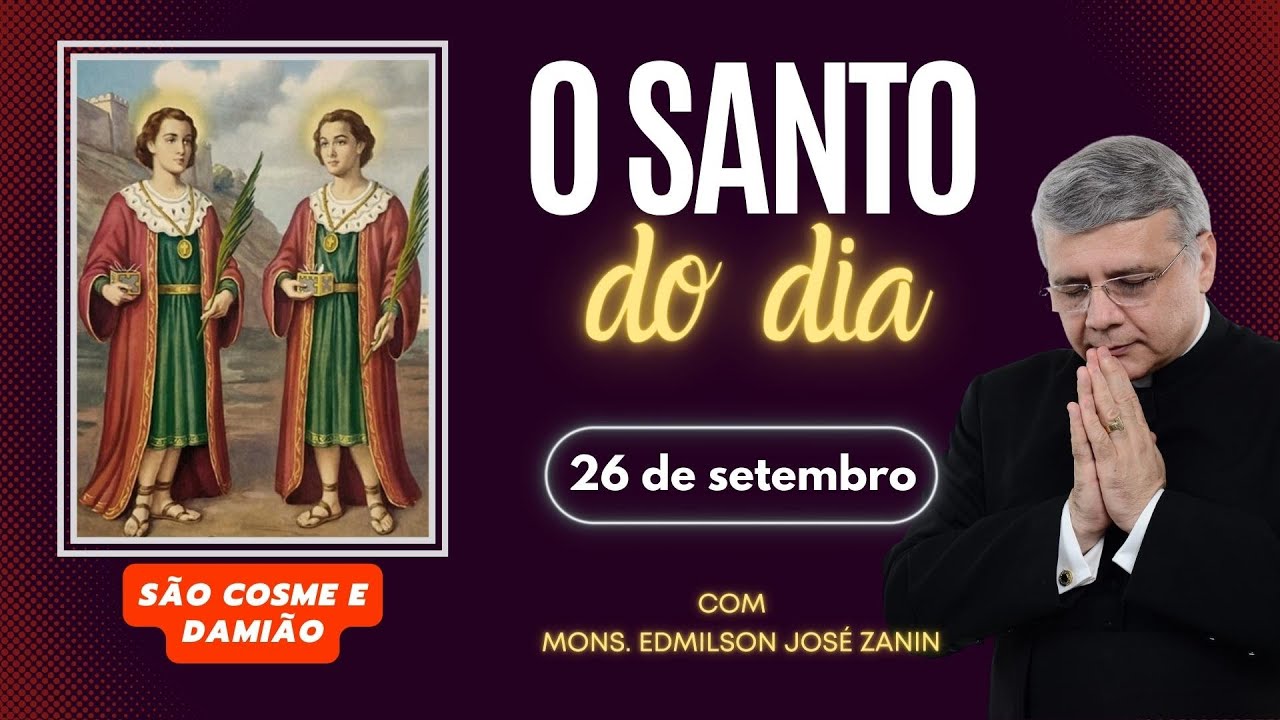 Santo do Dia 26/09: Santos Cosme e Damião