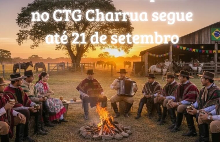 Semana Farroupilha no CTG Charrua segue até 21 de setembro
