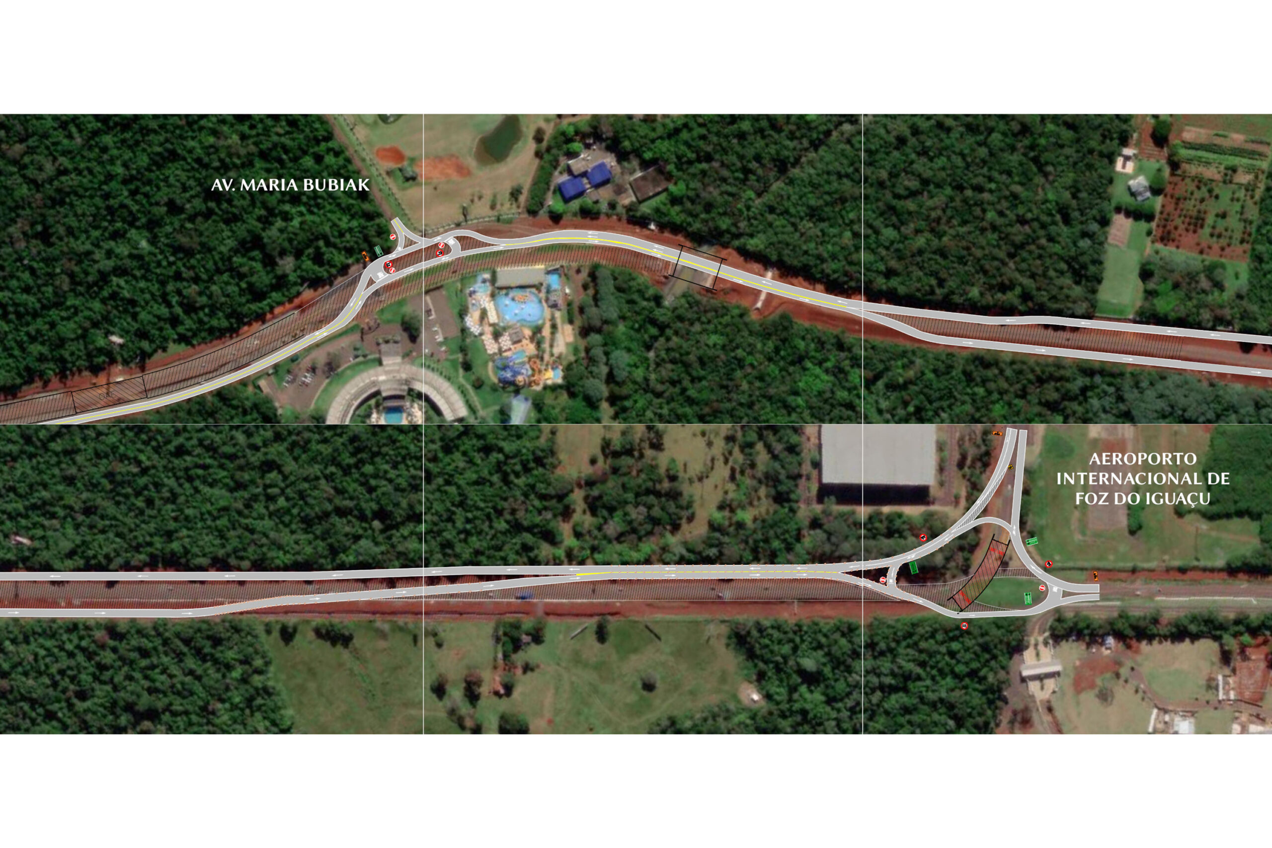 Rodovia das Cataratas em Foz terá 3,9 km liberados