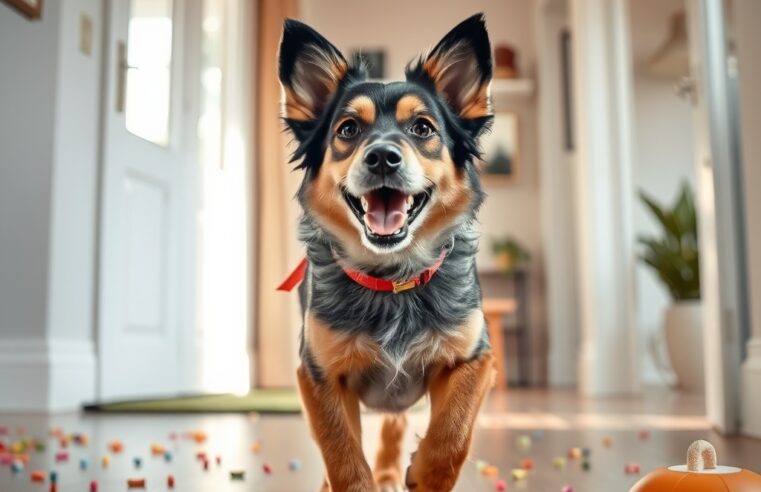 Cão Cheio de Energia? Atividades Divertidas em Casa!