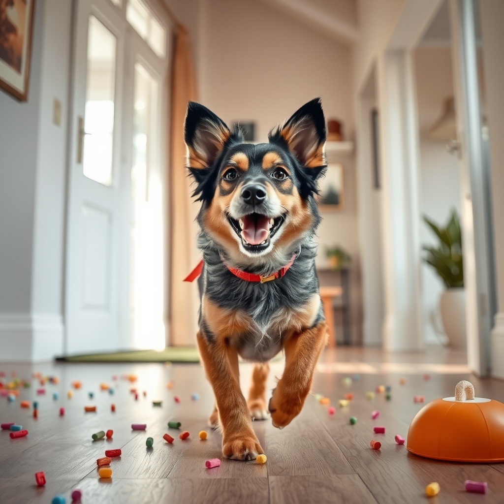 Cão Cheio de Energia? Atividades Divertidas em Casa!