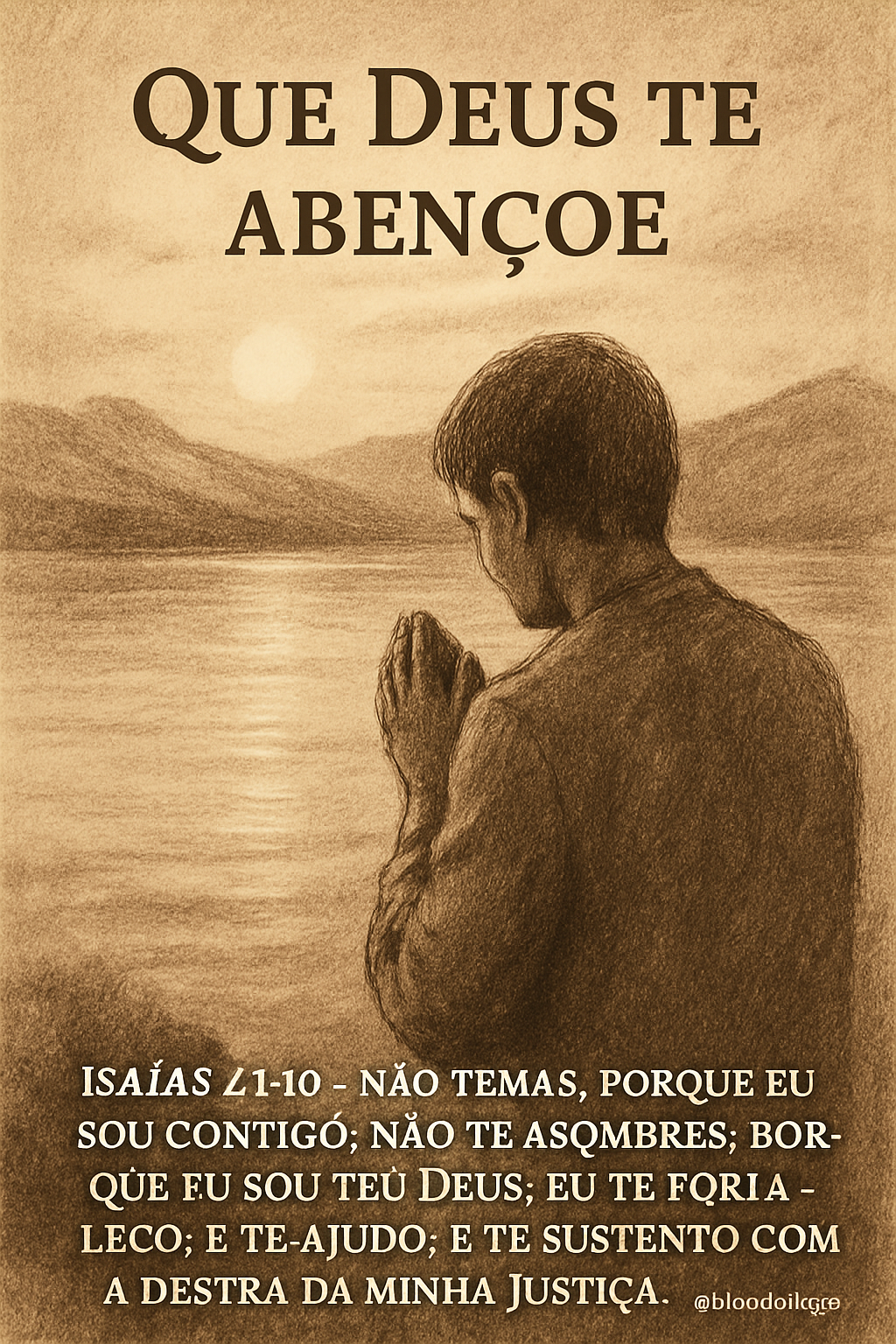 Que Deus te abençoe – Isaías 41:10