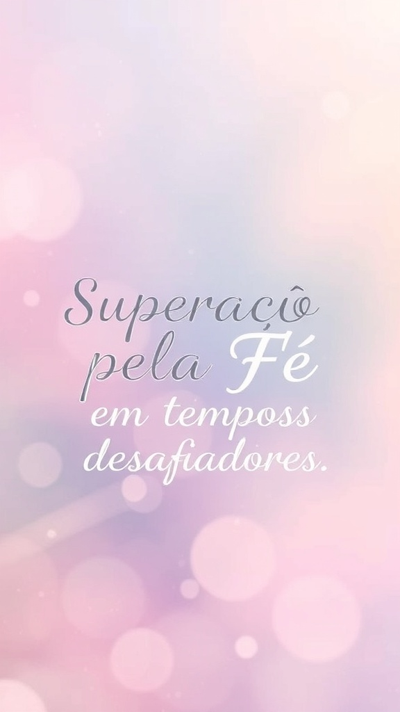 Devocional: Superação Pela Fé em Tempos Desafiadores