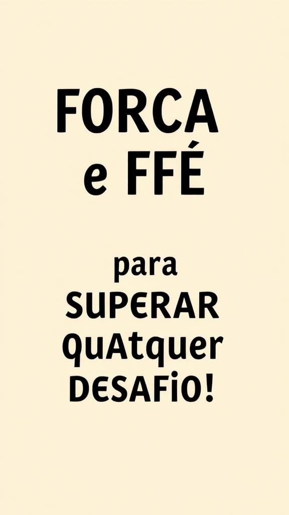 Devocional: Força e Fé para Superar Qualquer Desafio!
