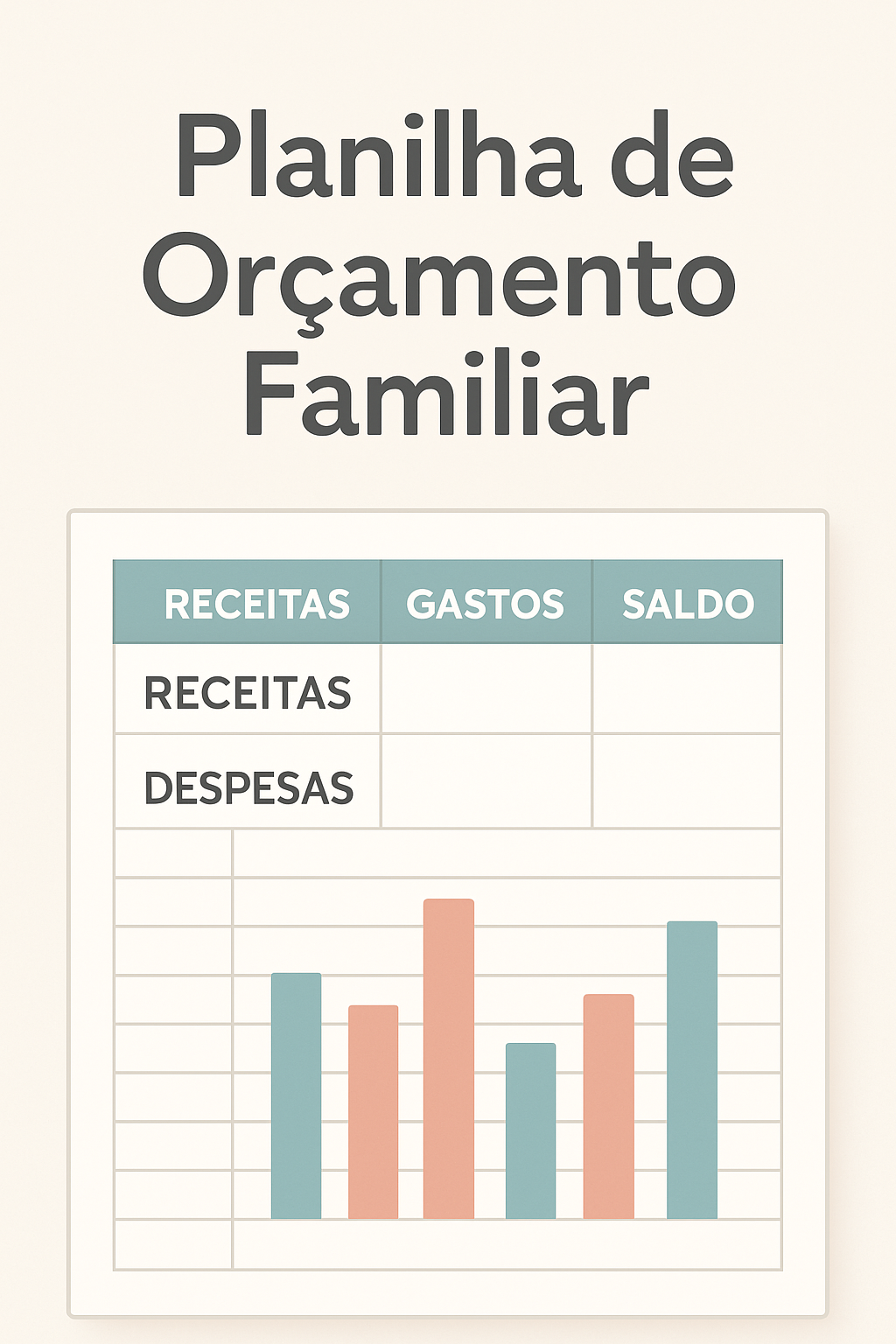 Planilha de Orçamento Familiar Mensal Pronta: Organize Suas Finanças