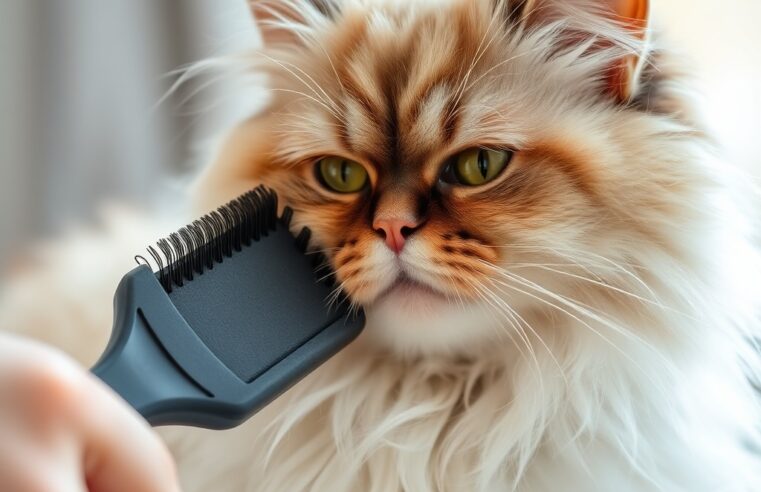 Gato Persa: Guia Completo para Escovação Perfeita!