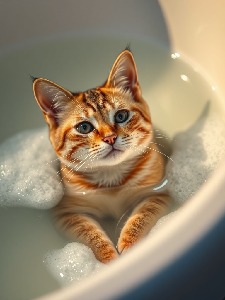 Gato Toma Banho? Mitos e Verdades sobre Higiene Felina em Casa