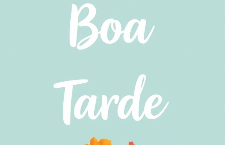 Boa Tarde: Aumente Sua Energia, Foco e Produtividade para o Sucesso!