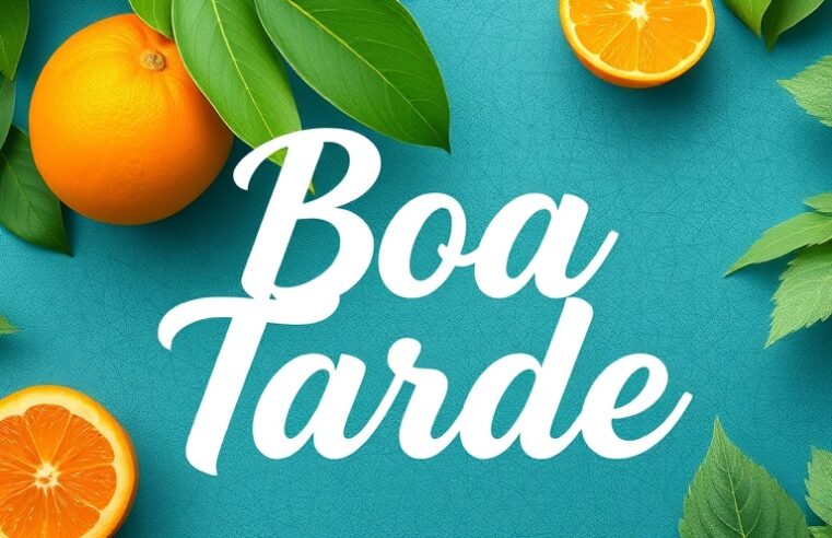 Boa Tarde: Recarregue Sua Energia e Turbine Sua Produtividade para o Sucesso!