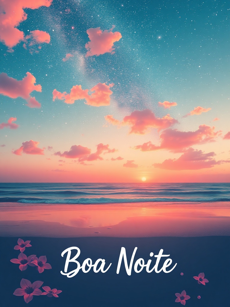 Aura Noturna: Cultive Paz, Gratidão e Renovação com uma Boa Noite Inspiradora