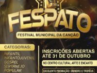 A Prefeitura do Município de Pato Bragado, anunciou o regulamento oficial do Festival da Canção Bragadense, conhecido como FESPATO, que acontecerá nos