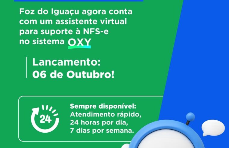 Foz do Iguaçu lança ChatBot da NFS-e e moderniza atendimento