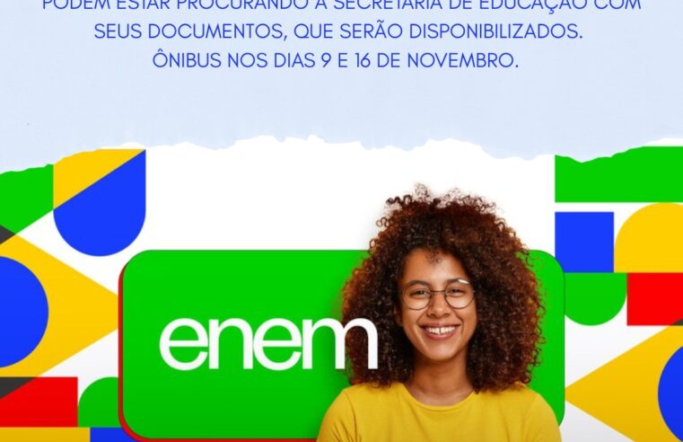 Pato Bragado oferece transporte gratuito para o ENEM 2025 1 Pato Bragado oferece transporte gratuito para o ENEM 2025
