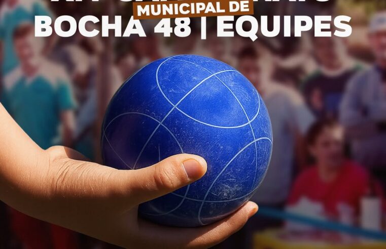 Inscrições abertas para o Campeonato Municipal de Bocha 48 em Itaipulândia 1 Inscrições abertas para o Campeonato Municipal de Bocha 48 em Itaipulândia